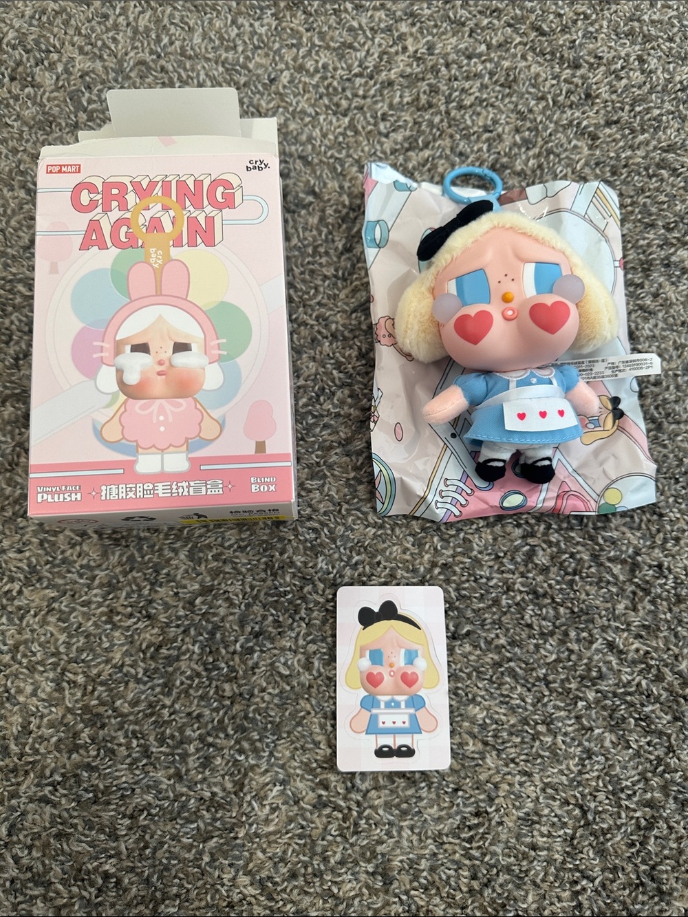 Pop Mart Crybaby Crying Again Blind Box